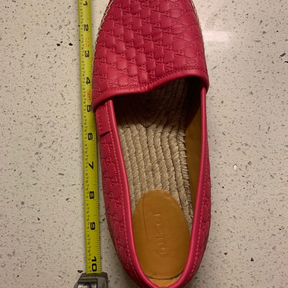 Authentic Gucci Leather Espadrilles - image 4